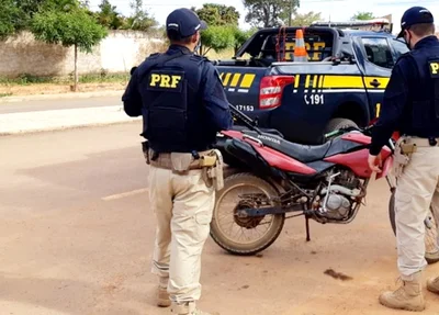 PRF recupera em Cristalândia veículo roubado em Palmas, no Tocantins