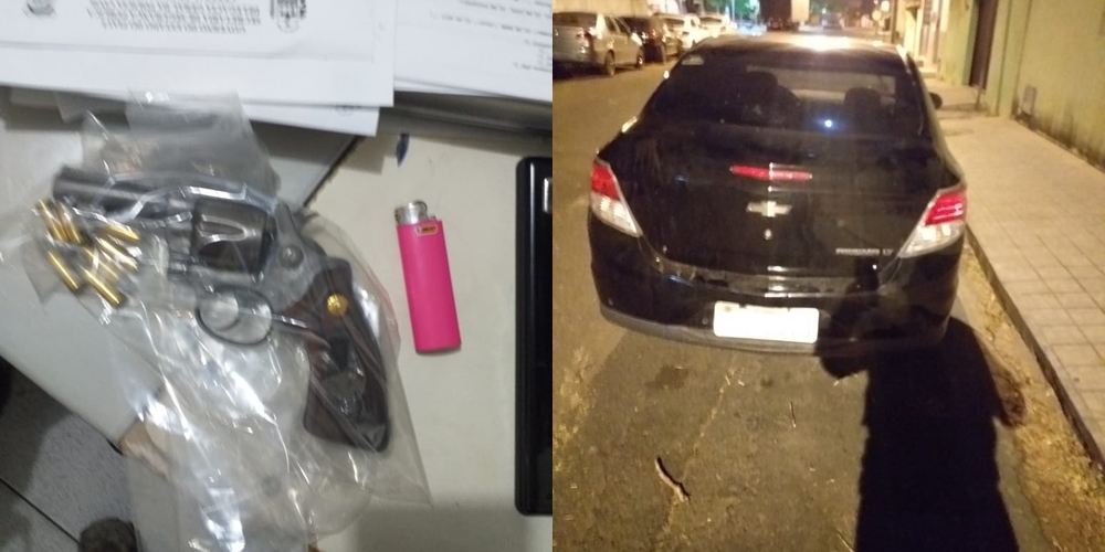 Arma de fogo e veículo apreendidos durante ação no Poti Velho