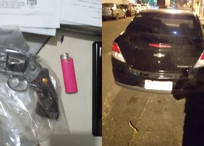 Arma de fogo e veículo apreendidos durante ação no Poti Velho
