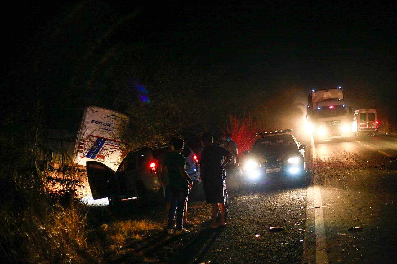Acidente aconteceu na BR 316