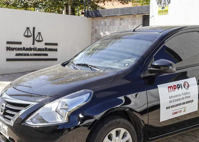 Veículo do Gaeco, do Ministério Público do Piauí