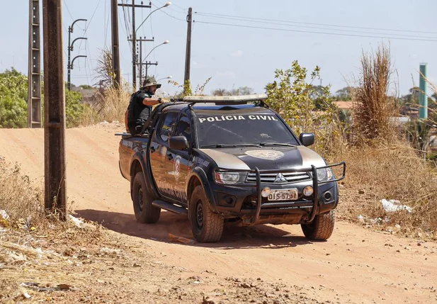 Viatura da Polícia Civil do Maranhão
