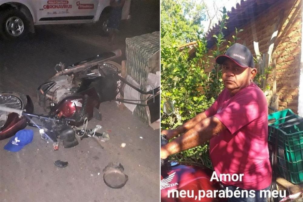 Comerciante morre ao colidir moto em cavalo PI 236 em Água Branca