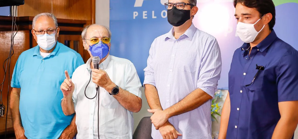 Sílvio Mendes em evento do PSDB
