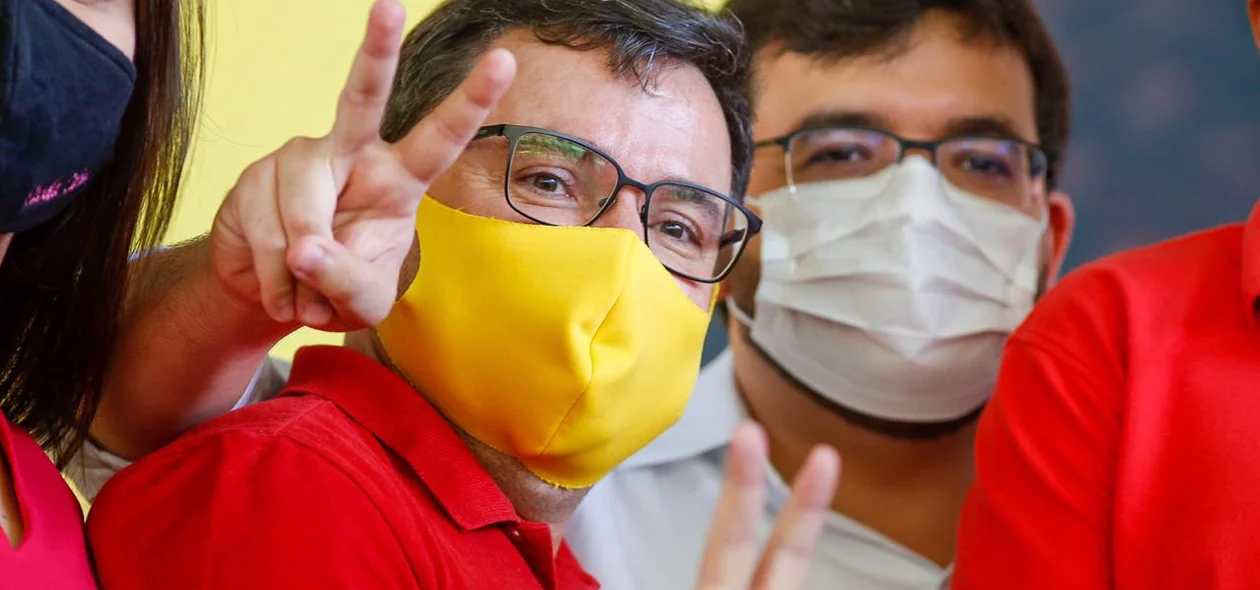 Fábio Novo em convenção do PT