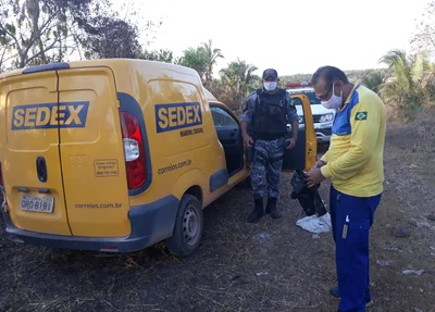 Veículo foi recuperado e funcionário não sofreu nenhum ferimento