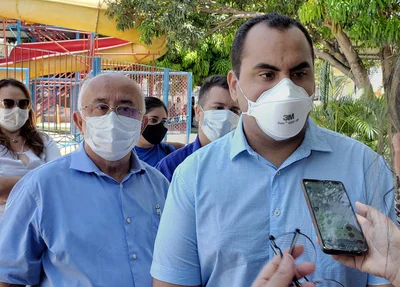 Deputado Júlio César ao lado de Georgiano Neto