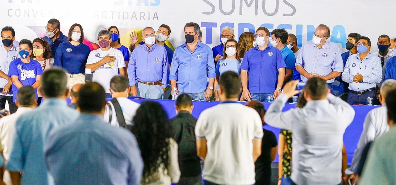 Kleber Montezuma no evento do Progressistas