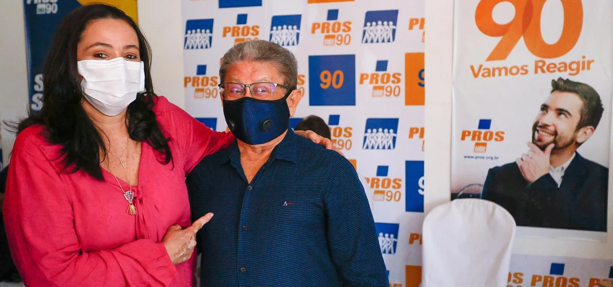 Marilene Aguiar na convenção do PROS