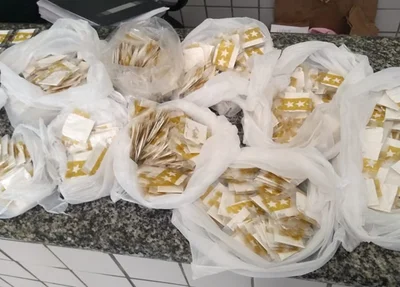 Droga apreendida em Valença do Piauí