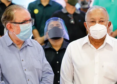 João Henrique Sousa ao lado de Dr. Pessoa