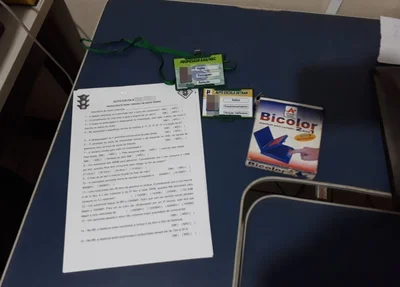 Material apreendido pela PM