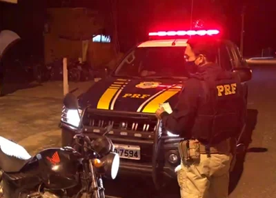 Abordagem da PRF em Alegrete do Piauí