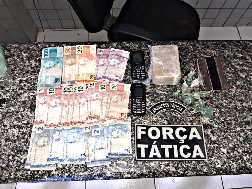 Entorpecente encontrado pela PM