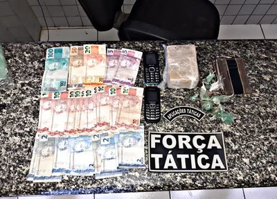 Entorpecente encontrado pela PM