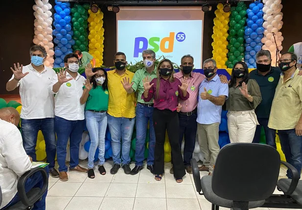 João Mádison na convenção do PSD