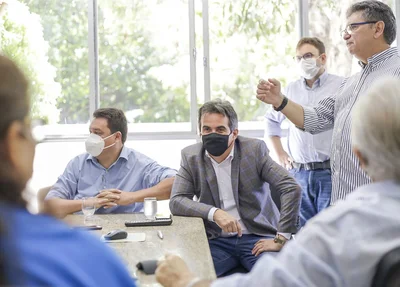 Ciro Nogueira em reunião no Dnit