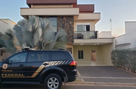 Residência do advogado alvo da operação da Polícia Federal