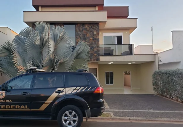 Residência do advogado alvo da operação da Polícia Federal