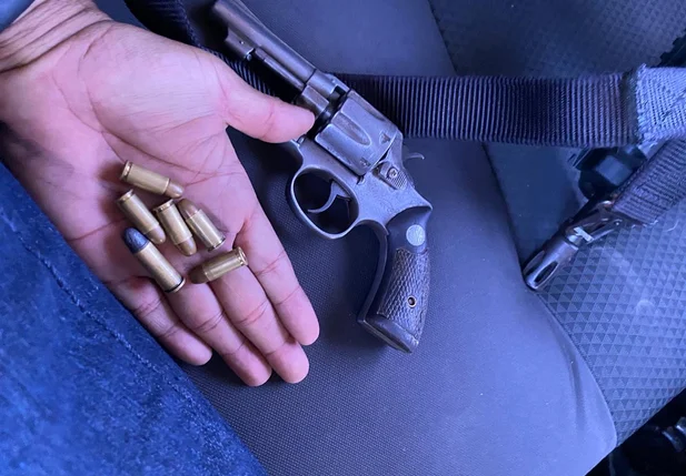 Arma apreendida pela Força Tarefa