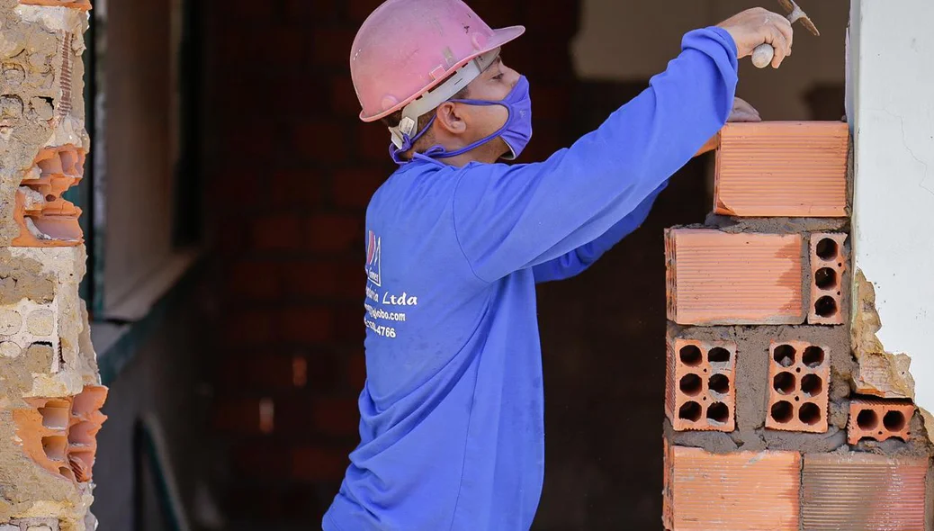 Trabalhador do ramo de construção civil