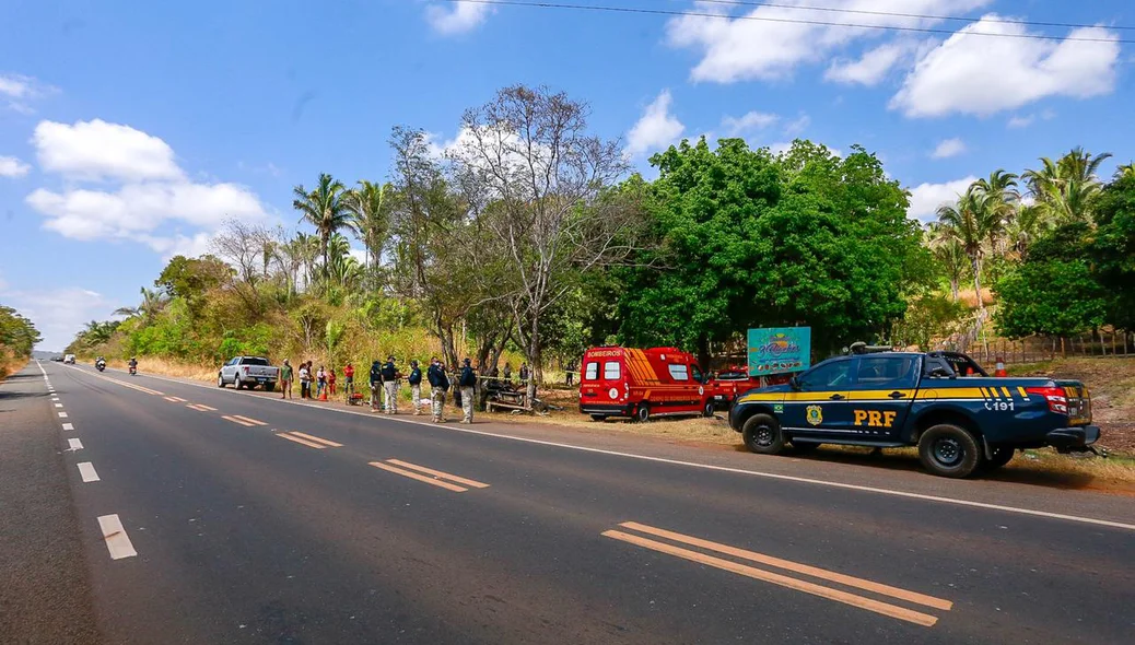 Local onde ocorreu a tragédia