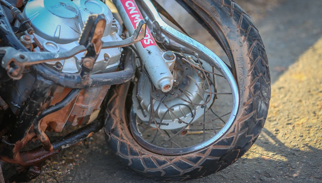 Calha da moto 