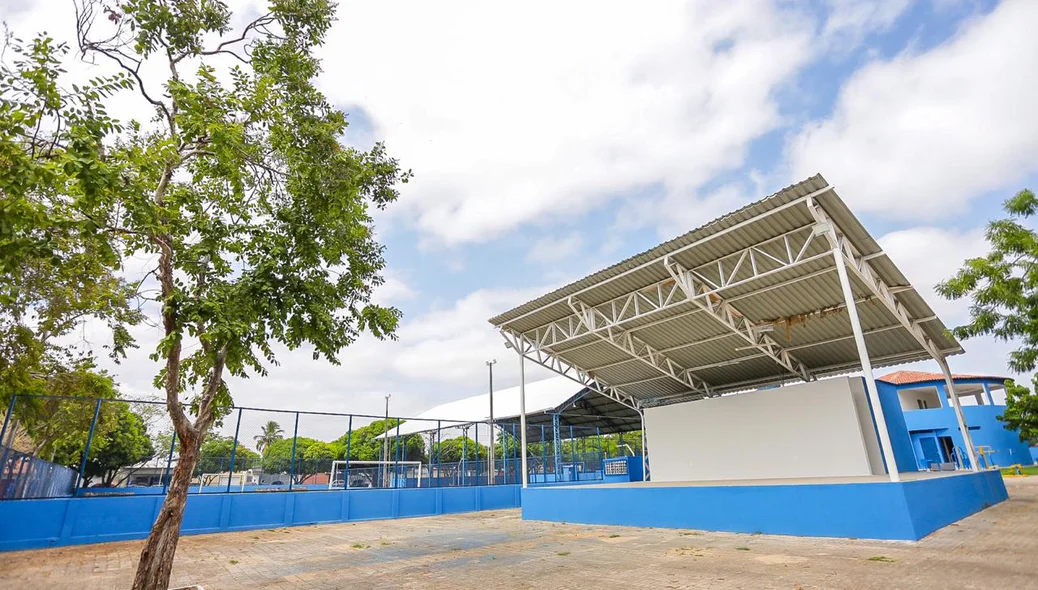 Espaço de eventos do Complexo Esportivo do Planalto Uruguai