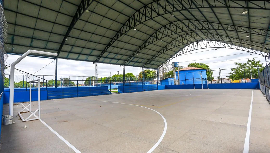 Ginásio faz parte do Complexo Esportivo do Planalto Uruguai