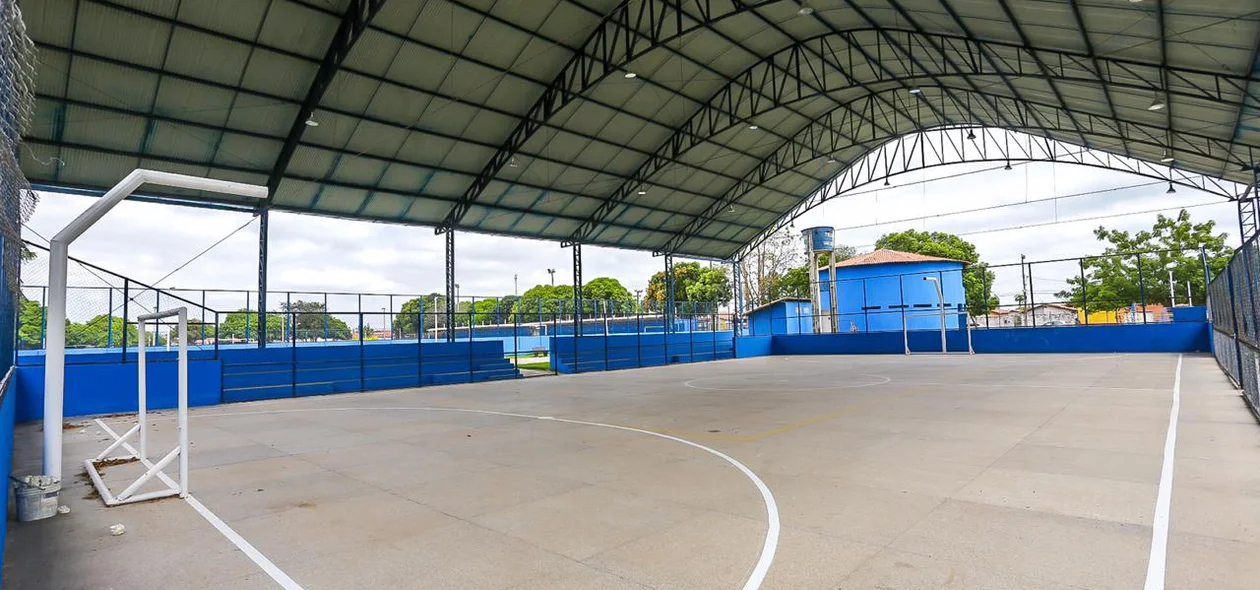 Ginásio faz parte do Complexo Esportivo do Planalto Uruguai