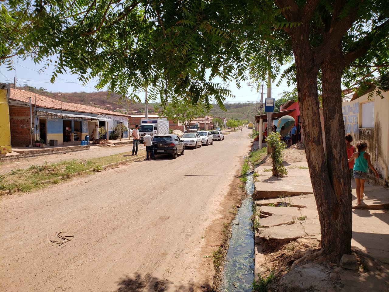 Local onde está sendo realizado o velório de Ítalo