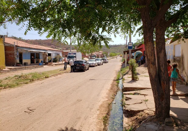 Local onde está sendo realizado o velório de Ítalo
