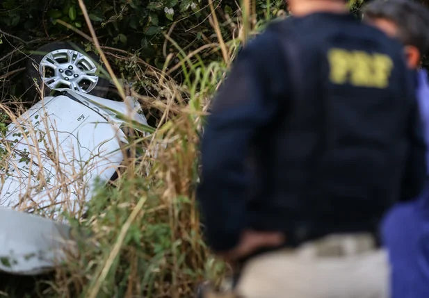 Acidente na BR-343 entre Teresina e a cidade de Altos Piauí 