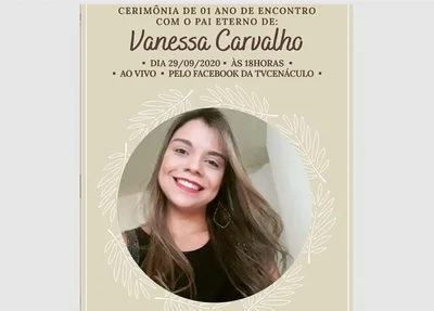 Missa de 1 ano da morte de Vanessa Carvalho