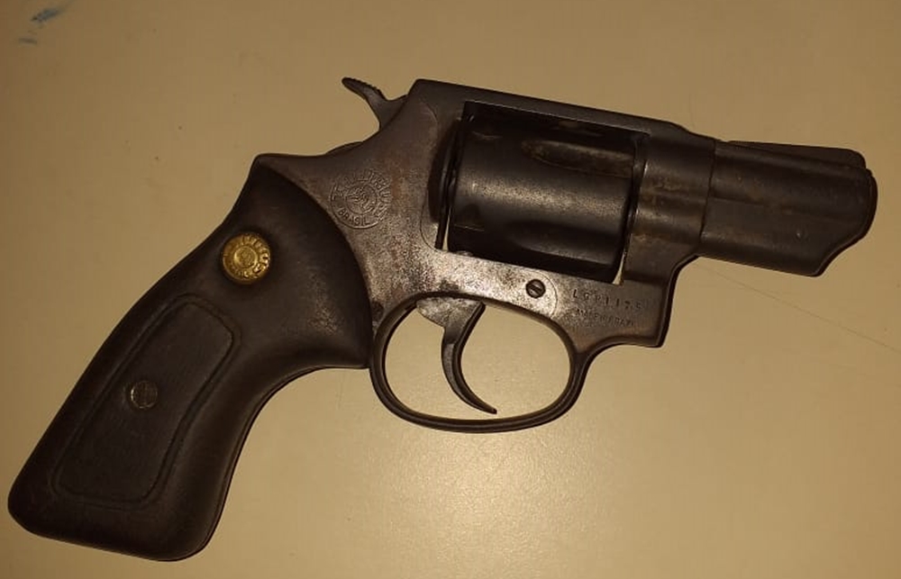 Arma utilizada pelo acusado no crime