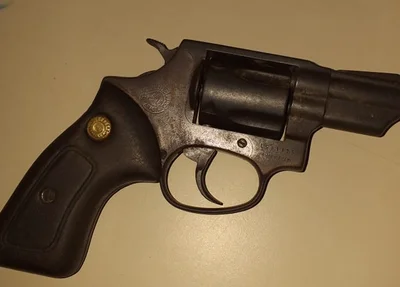 Arma utilizada pelo acusado no crime