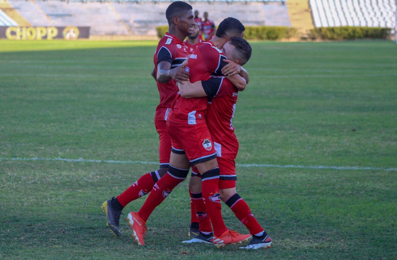Jogadores do River durante comemoração =