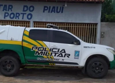 Viatura da Polícia Militar de Porto do Piauí