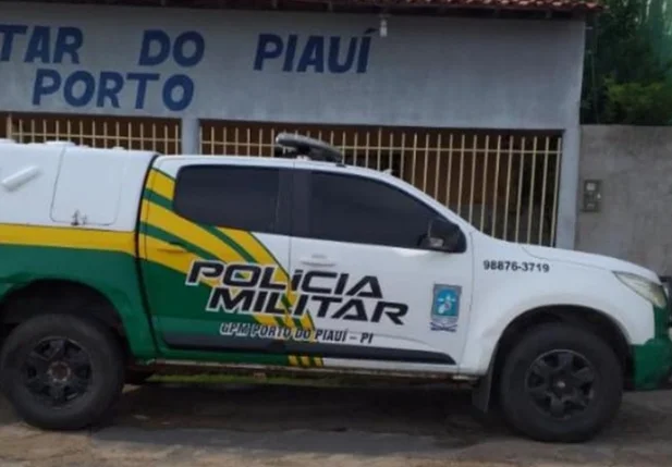 Viatura da Polícia Militar de Porto do Piauí