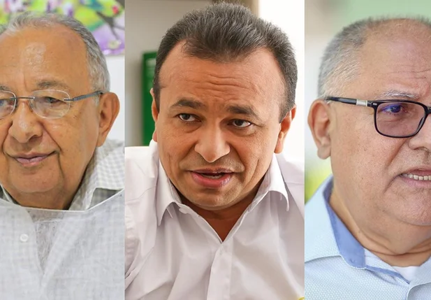 Candidatos em Teresina: Dr. Pessoa, Fábio Abreu e Kleber Montezuma
