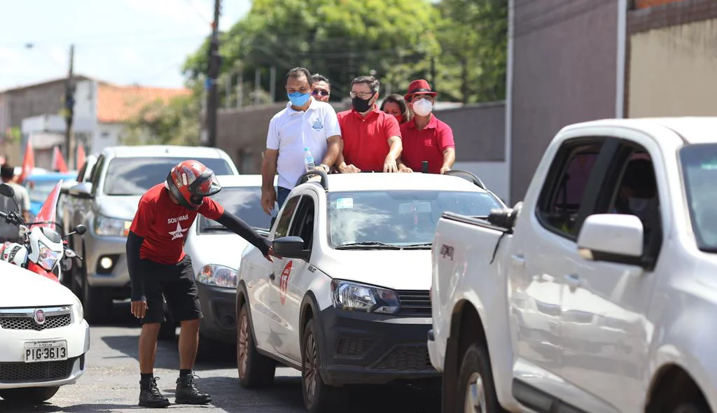 Carreata do candidato Fábio Novo
