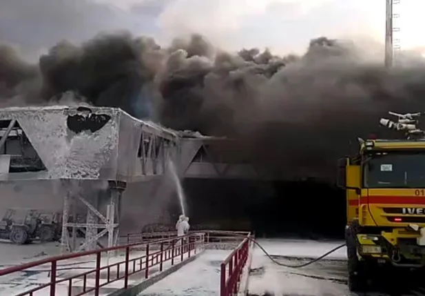 Incêndio atinge ponte de embarque do aeroporto de São Luís