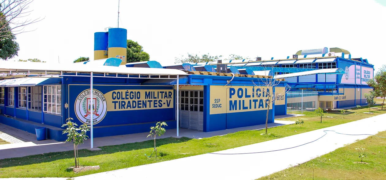 A palestra ocorreu no Colégio Militar Tiradentes V