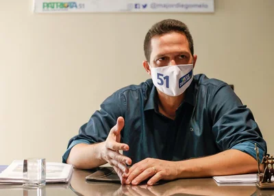 Candidato a prefeitura Major Diego 