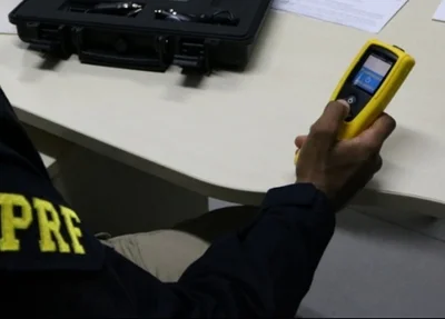 Condutor testou positivo no teste de alcoolemia