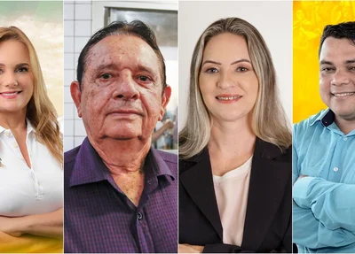 Candidatos em Uruçuí: Ana Paula Santana, Dr. Wagner, Dr. Mary e Zé do Povo