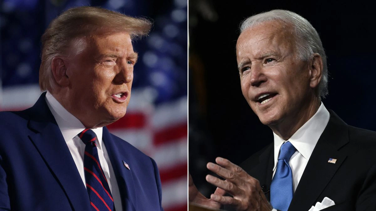Donald Trump e Joe Biden