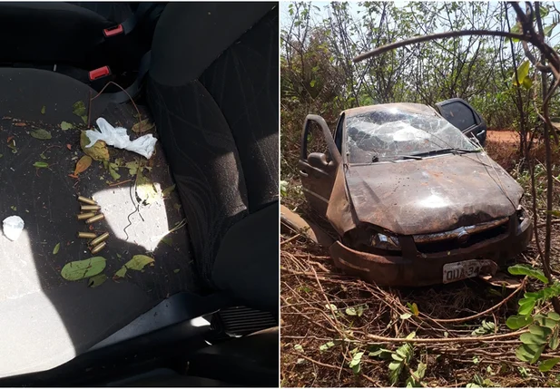 Veículo ficou destruído