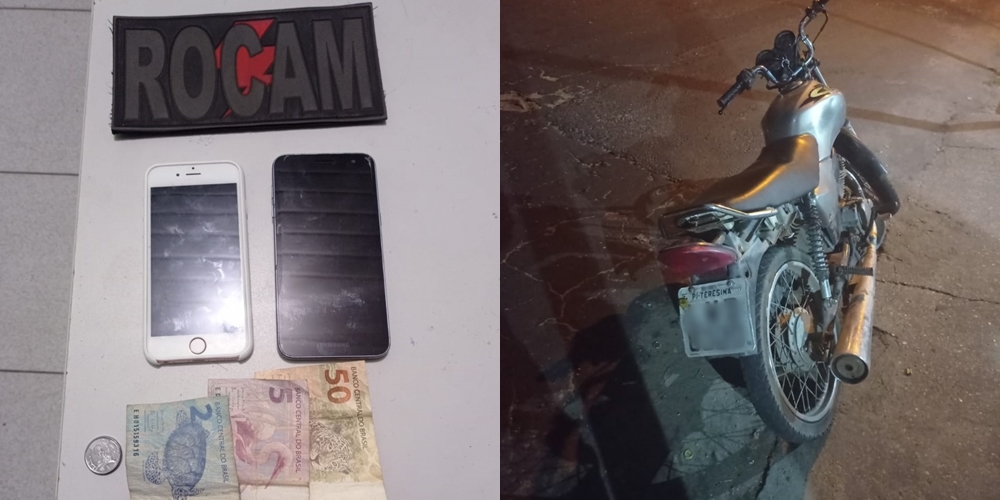 Apreensão realizada na Vila Santa Cruz em Teresina