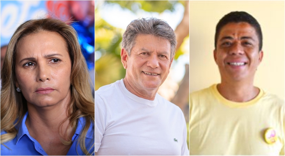 Carmelita Castro, Avelar Ferreira e Juliano Arão